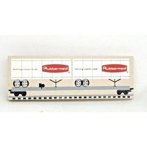 1995 The Cats Meow Faline 95 Nothing Is Better Made Rubbermade Truck Wood Block